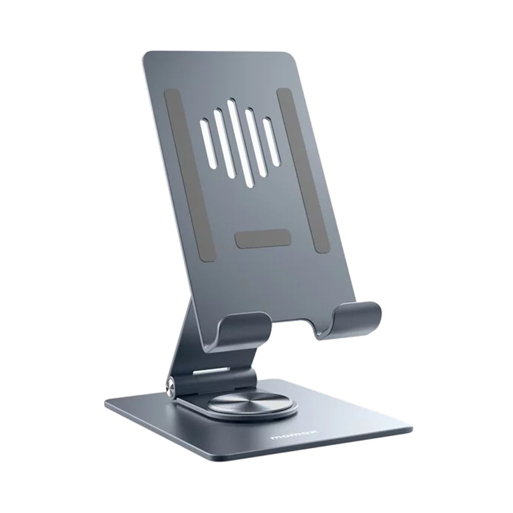 [KH5E] Momax Fold and Rotatable Phone &Tablet Stand (Grey)