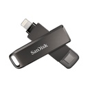 SanDisk iXpand Flash Drive Luxe 256GB USB-C + Lightning