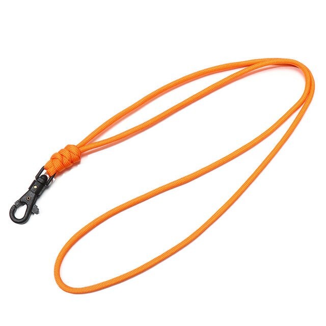 [Paracord_Keychain_Lanyard_ORG] Paracord Keychain Lanyard L (Orange)