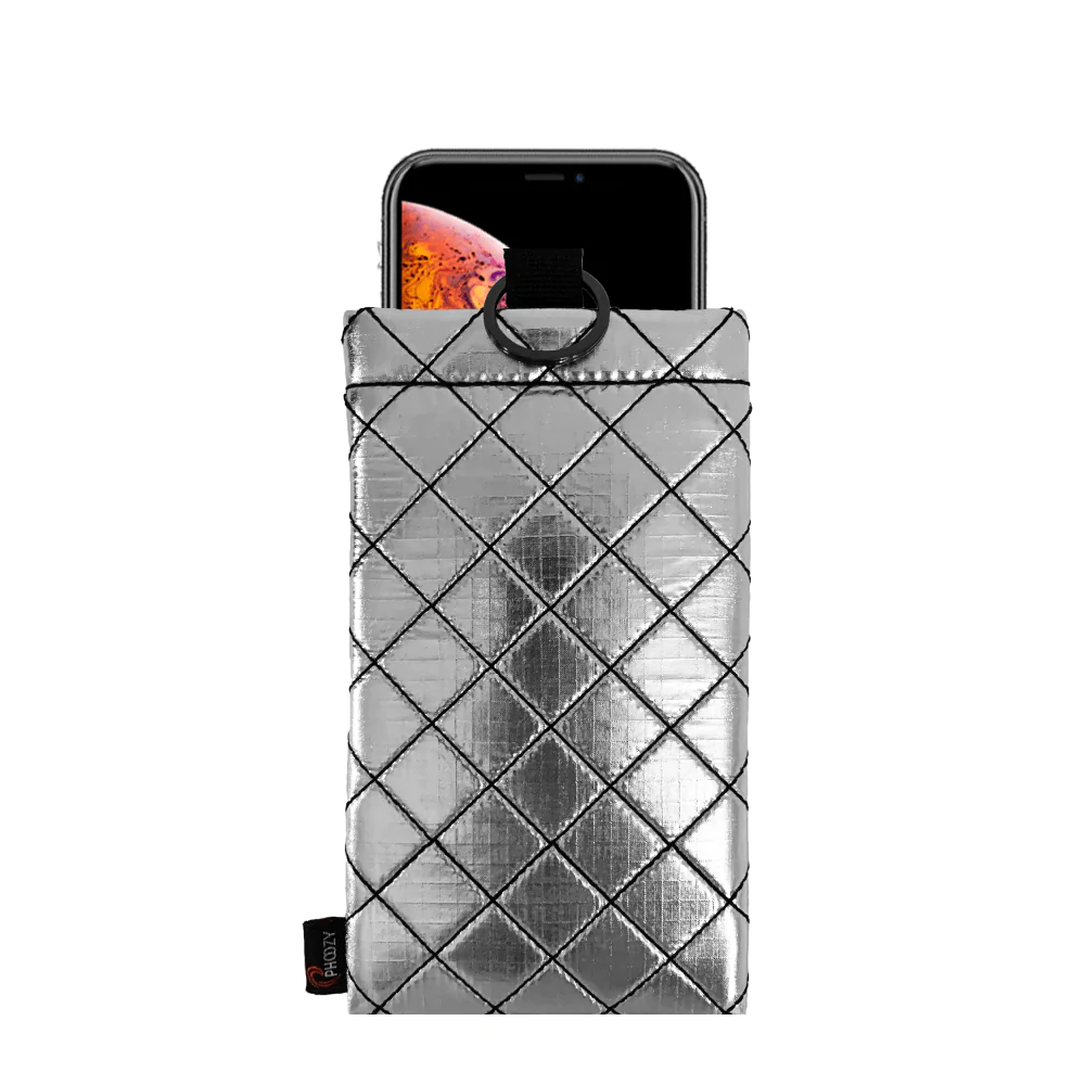 [445501] Phoozy Apollo II Antimicrobial Insulated Phone Case (Silver L)