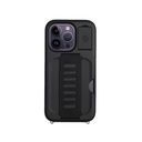 Grip2u Boss Case Kickstand with Wallet for iPhone 14 Pro (Charcoal)