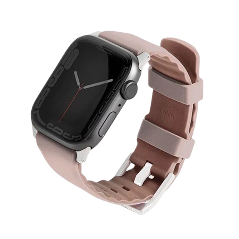 UNIQ Linus Airosoft Silicone Apple Watch Strap 41/40/38mm (Rose Pink)