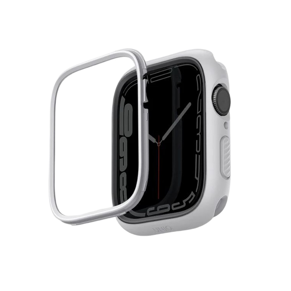UNIQ Moduo Apple Watch Case with Interchangeable PC Bezel 41/40mm (Chalk/Stone Grey)