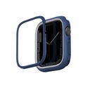 UNIQ Moduo Apple Watch Case with Interchangeable PC Bezel 45/44mm (Marine Blue/Grey)