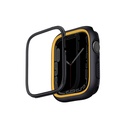 UNIQ Moduo Apple Watch Case with Interchangeable PC Bezel 45/44mm (Midnight Black/Mustard)