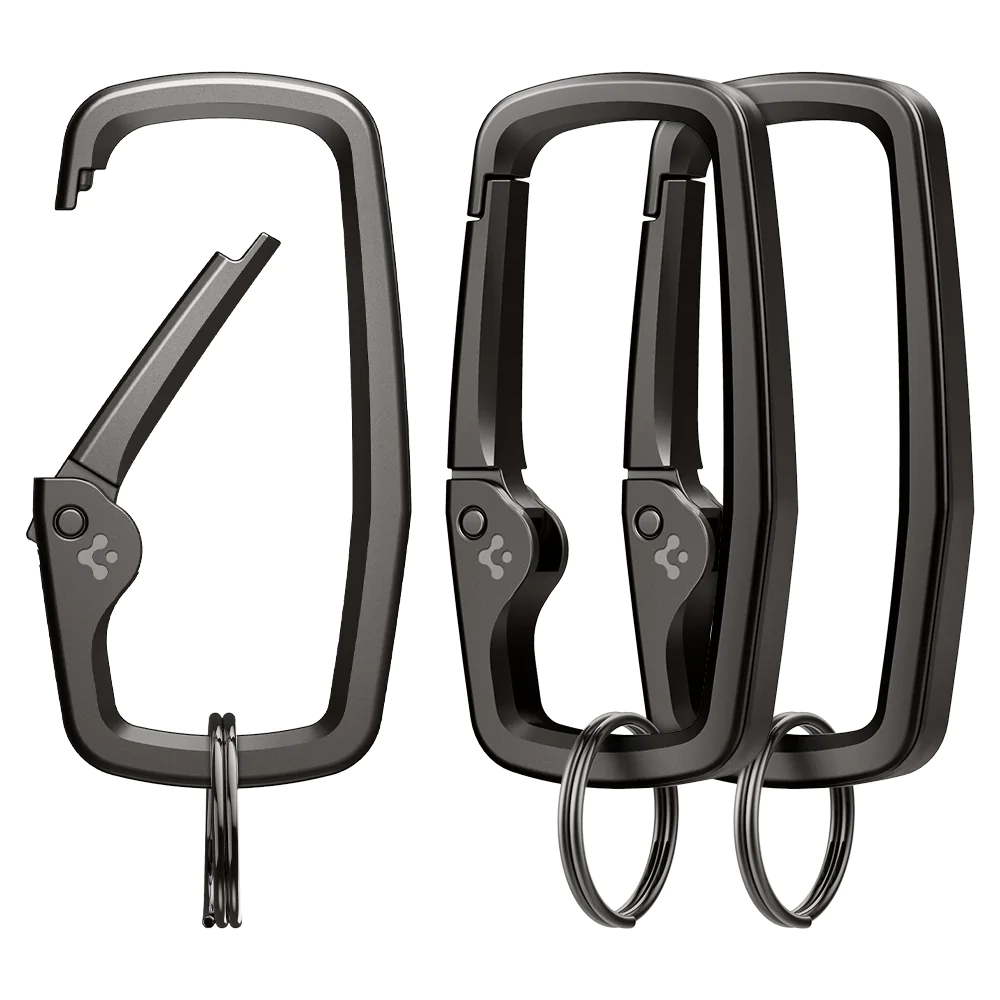Spigen Rugged Type Carabiner 3P (Black)