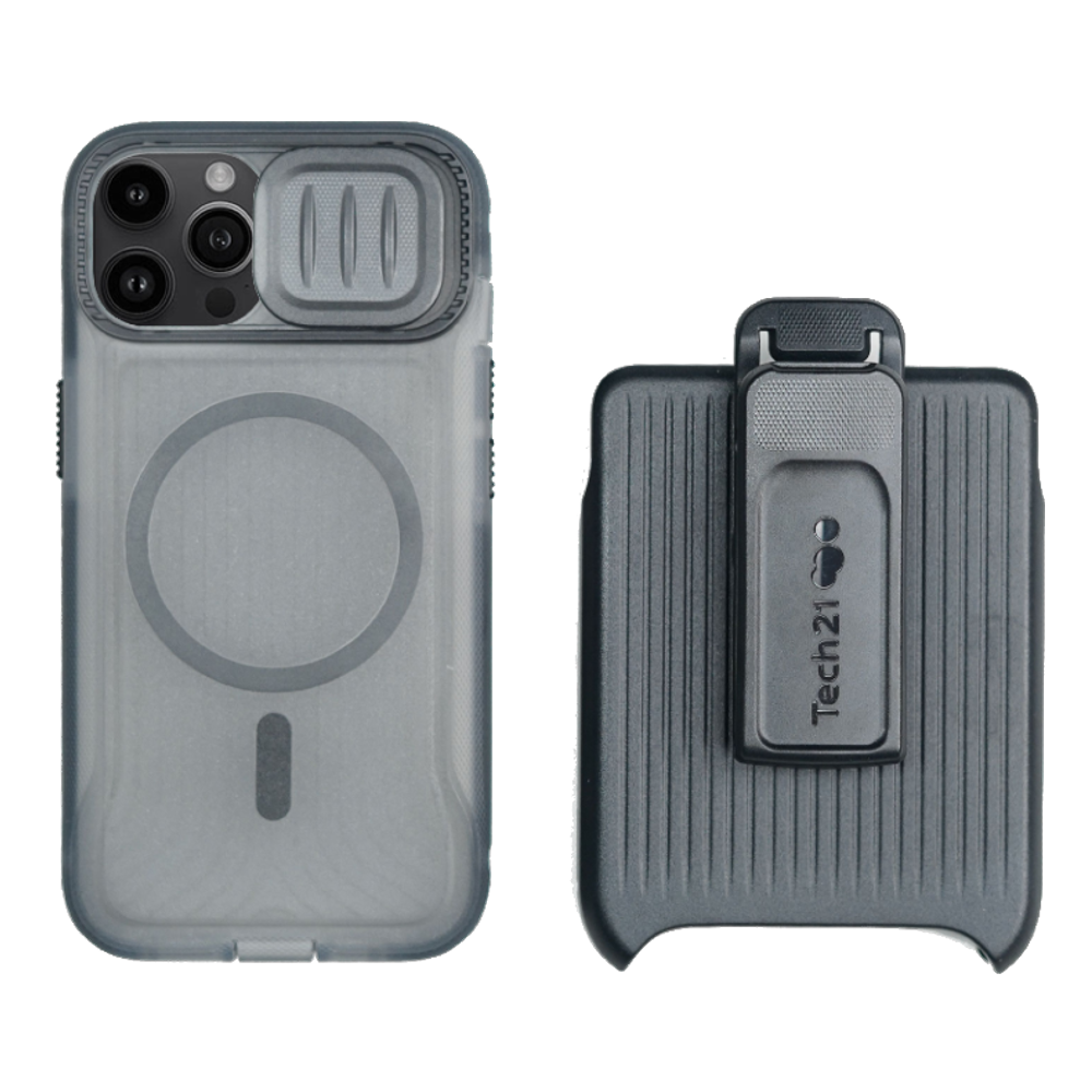 Tech21 EvoMax iPhone 14 Pro-Magsafe w/ Holster (Tinted)
