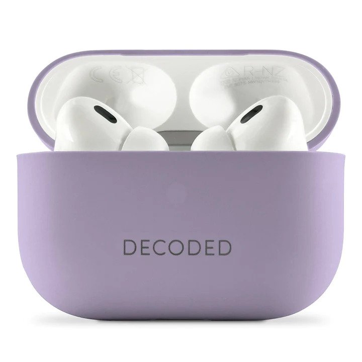 [D23APP2C1SLR] Decoded Silicone Case Airpods Pro 1 & 2 (Lavander)