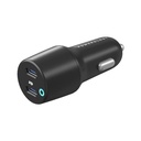 Powerology 55W Ultra-Quick Car Charger Dual USB-C Output