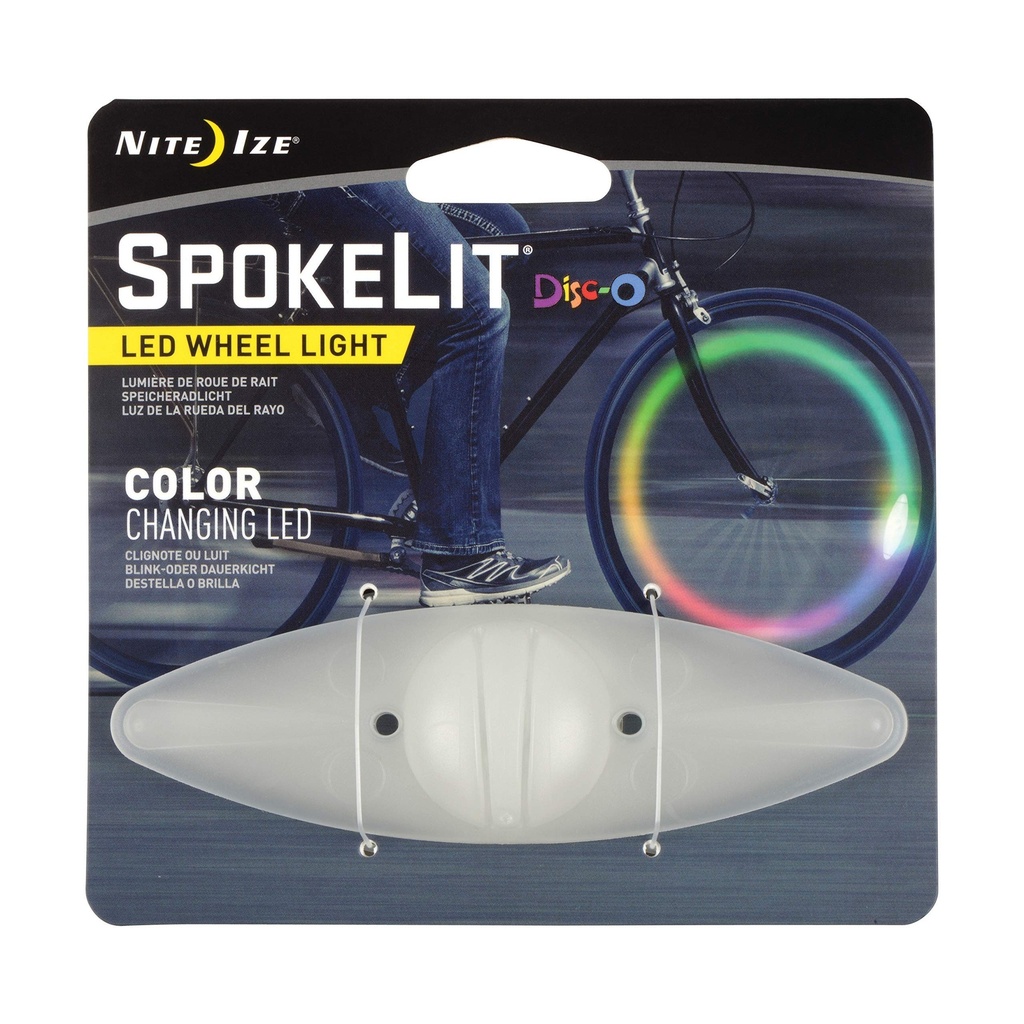 NiteIze SpokeLit LED Wheel Light - 1 Pack