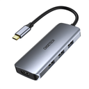 Choetech 7-in-1 USB-C Hub (Silver)