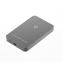 Momax Q.MAG Power 6 Magnetic Wireless Battery 5000mAh (Space Grey)