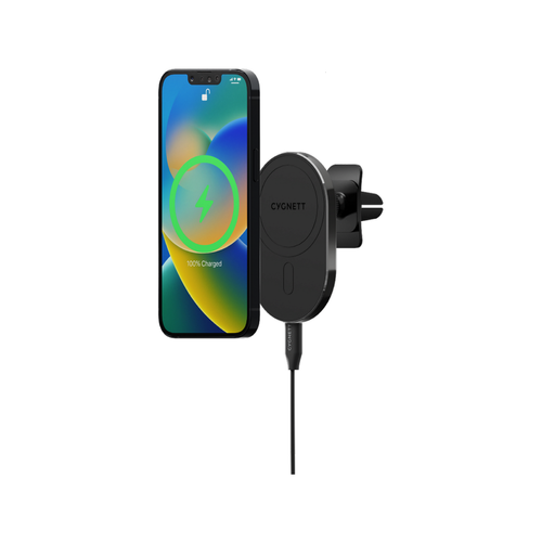 Cygnett MagHold Magnetic Car Vent Wireless Charger Gen II