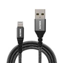 Eltoro Kevlar Black Nylon Cable USB-A TO Lightning 1.5m (Gray)