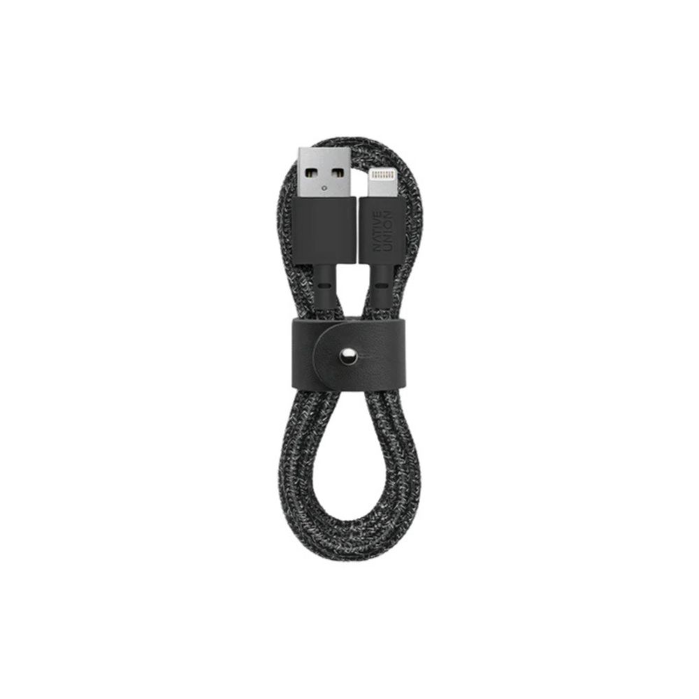 Native Union Belt Cable USB-A to Lightning 1.2m (Cosmos Black)