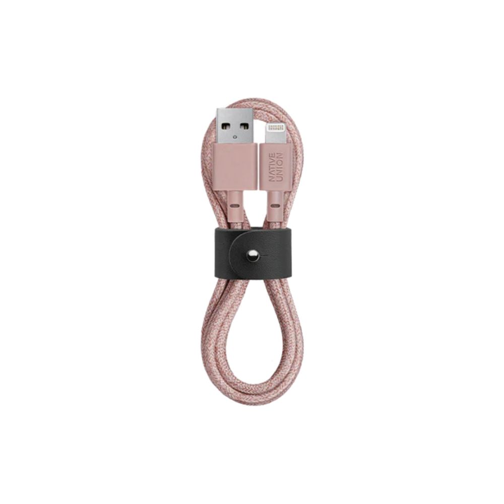 Native Union Belt Cable USB-A to Lightning 1.2m (Rose)