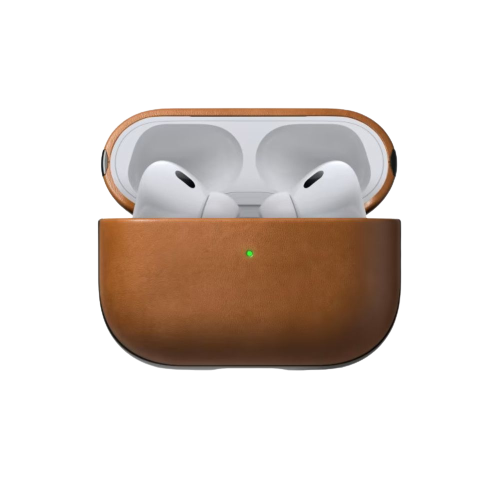 Nomad Modern Leather Case Airpods Pro 2 (English Tan)