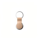 Nomad Leather Loop AirTag Keyring (Natural/Horween)