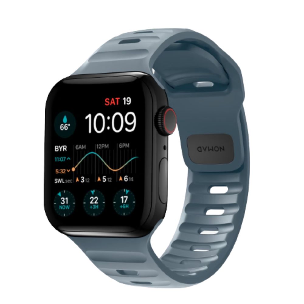 Nomad Sport Strap Apple Watch 45mm (Marine Blue)