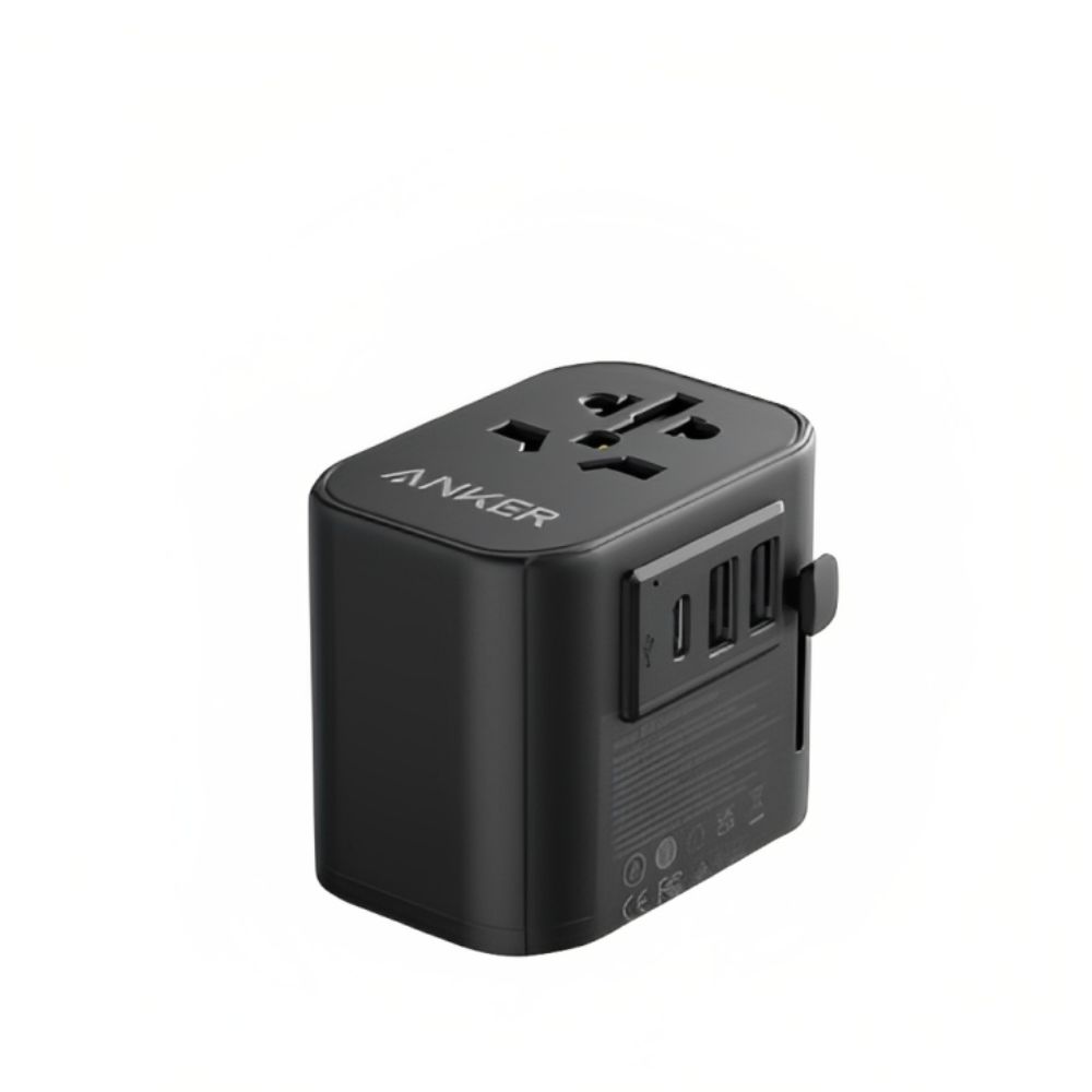Anker 312 Outlet Extender Wall Charger (Black)