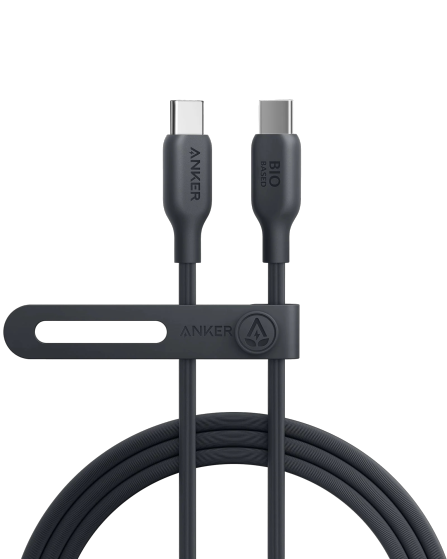 Anker 544 USB-C to USB-C Cable 140W (Bio-Based) (0.9m/3ft) (Black)