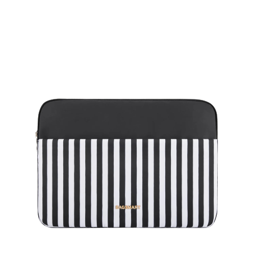 Bagsmart 13.3'' Zebra Laptop Sleeve (Black)