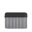Bagsmart 13.3'' Zebra Laptop Sleeve (Black)