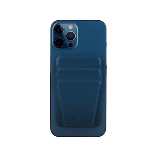 يونيك ليفت ستاند ومحفظة بطاقات مغناطيسية (أزرق)