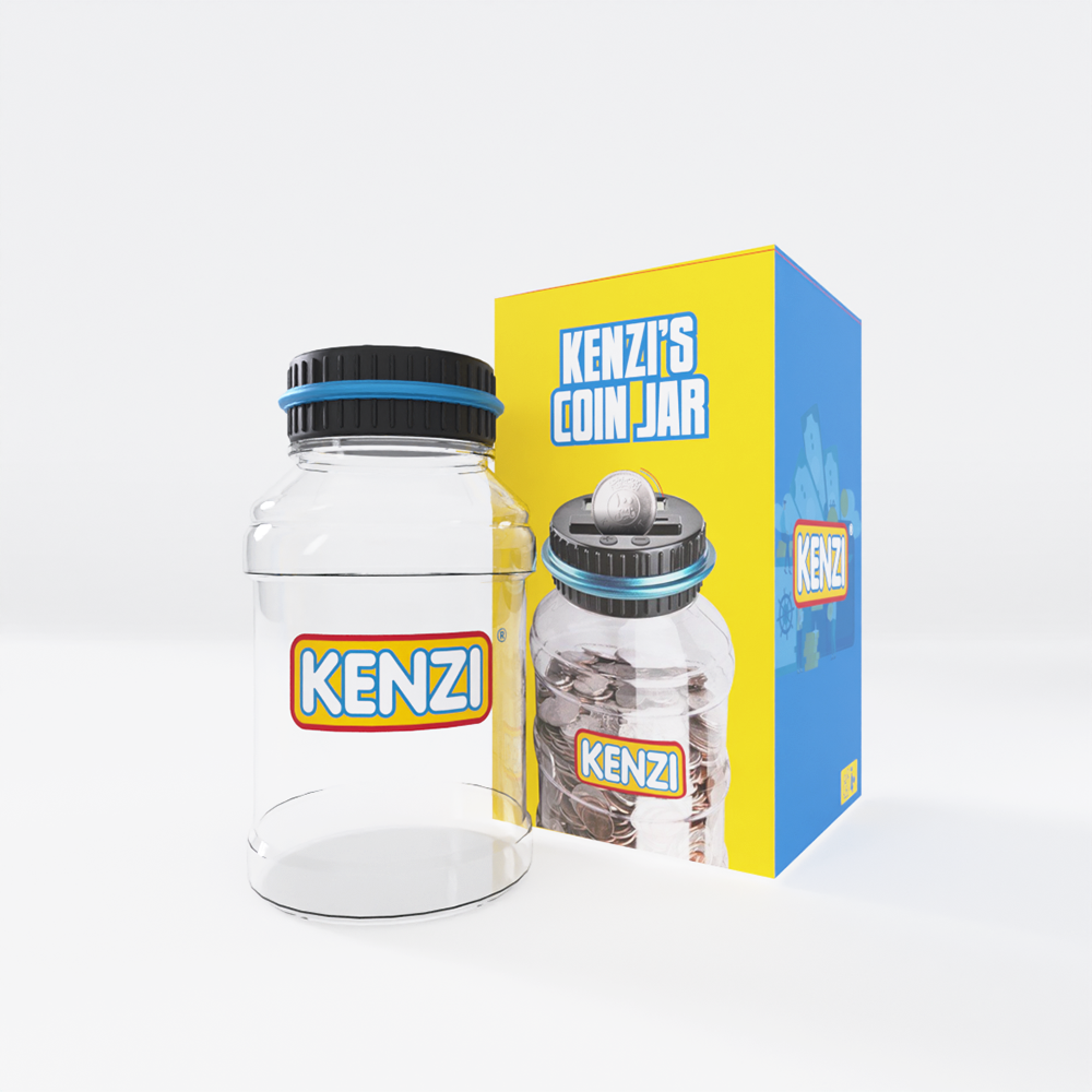 KENZI Digital Coin Jar5