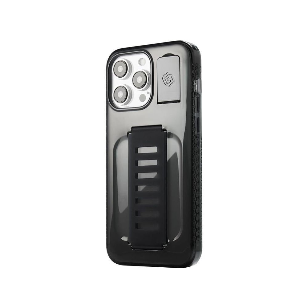 Grip2u Boost Case with Kickstand iPhone 15 Pro (Smoky)