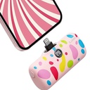 iWalk Linkme Pro Fast Charge Pocket Battery Lightning 4800 mAh (Pink Bubble)