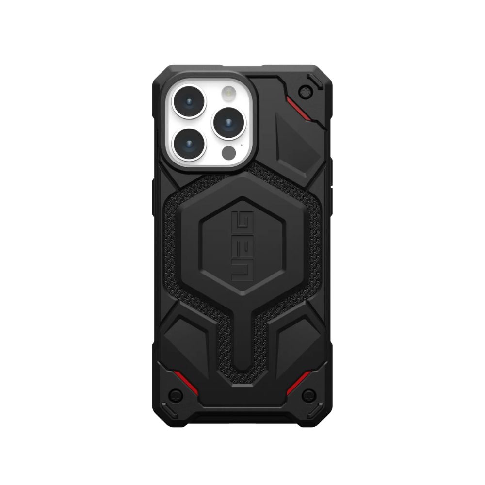 UAG Monarch Pro MagSafe Case for iPhone 15 Pro (Kevlar Black)