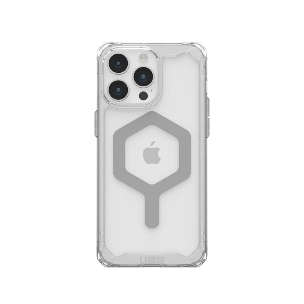 UAG Plyo MagSafe Case for iPhone 15 Pro (Ice/Silver)