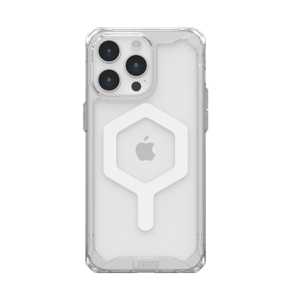 UAG Plyo MagSafe Case for iPhone 15 Pro Max (Ice/White)