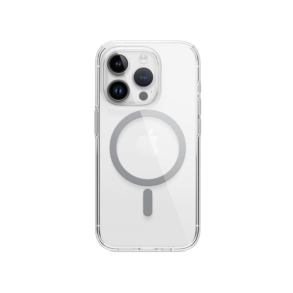 Elago Hybrid Magsafe Case iPhone 15 Pro (Clear/Grey)