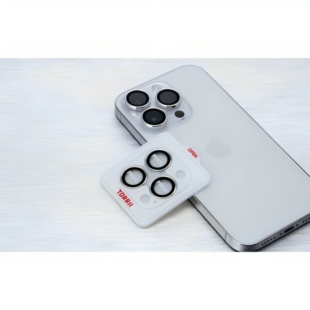 توري كفر عدسات كاميرا تركب بشكل منفصل للآيفون 15 برو وآيفون 15 برو ماكس