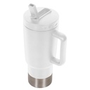 Fifty Fifty Insulated Mug 900ML (White)