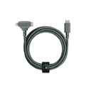 Native Union Belt Cable Duo Type C to C-Lightning 1.8m (Green)