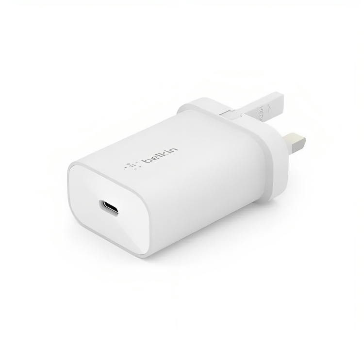 Belkin PD 25W PPS USB-C Wall Charger (White)
