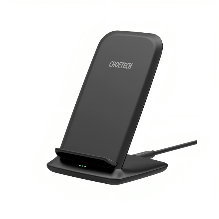Choetech 15W Wireless Charger Stand (Black)