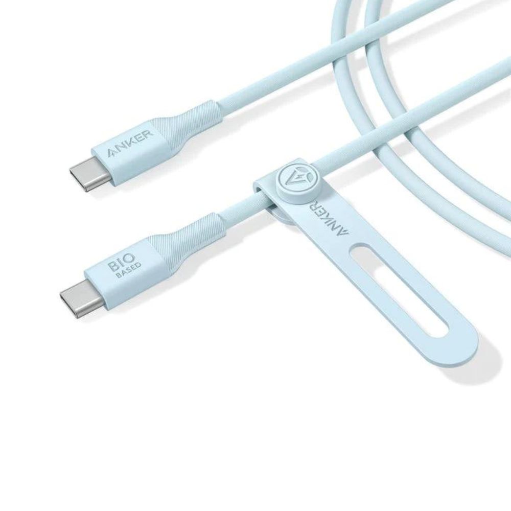  Anker 544 USB-C to USB-C Cable 140W (Bio-Based) (0.9m/3ft) (Blue)