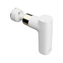 Porodo Lifestyle Hot & Cold Portable Massager With 4 Types Of Professional Massage Heads (White)