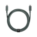 Native Union Belt Cable Pro 240W USB-C to C (Slate Green)