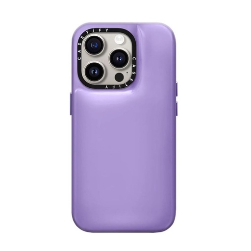 CASETiFY iPhone 15 Pro ケース パープル Casetify Pillow Case for iPhone 15 Pro (Violet Purple