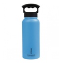 Fifty Fifty Vacuum Insulated Bottle 3 Finger Lid 1L (Crater Blue)