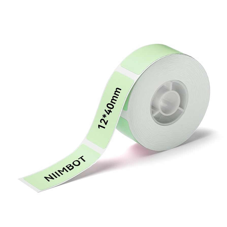 NIIMBOT D11 Extra Thermal Labels 12*40 mm (Green)