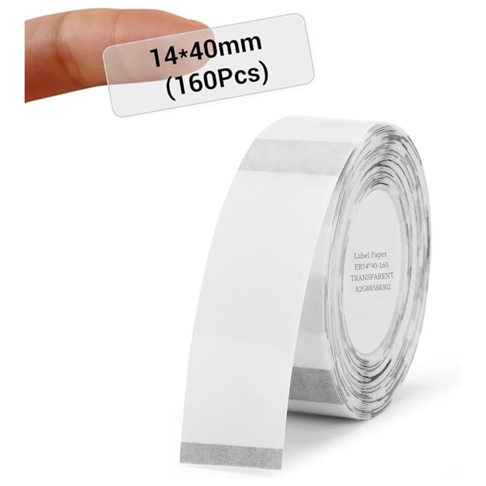 NIIMBOT D11 Extra Thermal Labels 14*40 mm (Transparent)