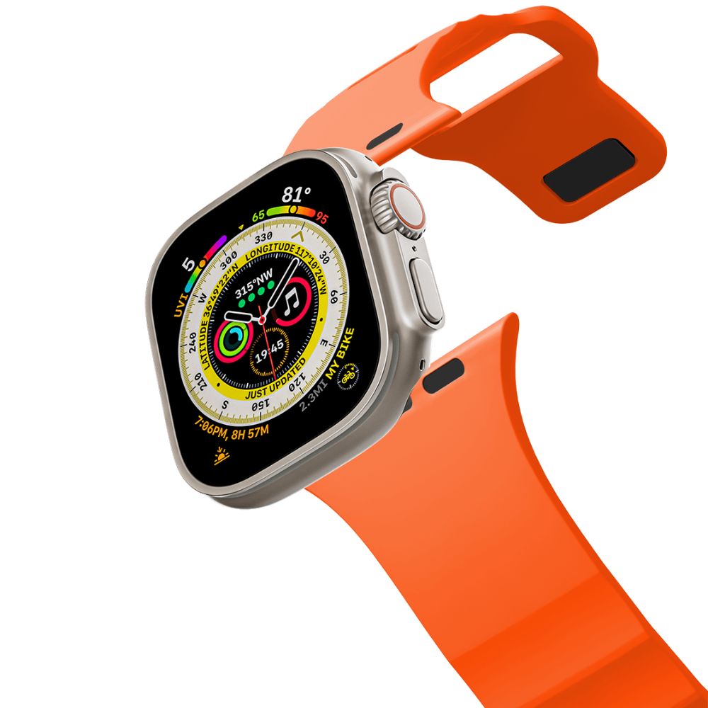 Casetify Bounce Band for Apple Watch 42/44/45/49mm (Orange)