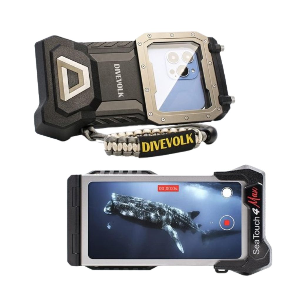 DiveVolk SeaTouch 4 Max Underwater Smartphone Housing (Black)