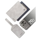 Momax Bundle Set (travel adapater 70W Gan tech + Passport cover + Name tag)